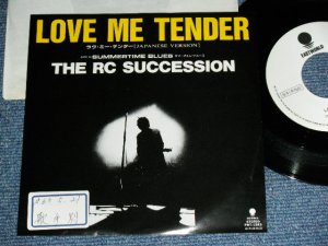 画像1: ＲＣサクセション THE RC SUCCESSION - ラヴ・ミー・テンダー LOVE ME TENDER  / 1988 JAPAN ORIGINA PROMO ONLY Used 7"Single