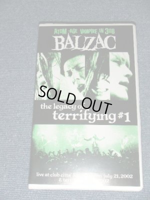 画像1: バルザック BALZAC - THE LEGACY OF TERRIFYING #1  / 2002 JAPAN ORIGINAL  Used VIDEO 