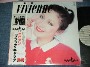画像1: ブラック・キャッツ　BLACK CATS - ビビアン VIVIANNE ( Ex++/Ex+++ )  / 1982 JAPAN ORIGINAL Used LP With OBI   
