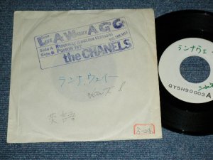 画像1: シャネルズ CHANELS - RUNAWAY ( ENGLISH VERSION : select from the Album "LIVE AT WHISKY A GO GO") / 1982?  JAPAN ORIGINAL Promo Only Used 7" Single 