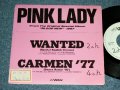 ピンク・レディ Pink Lady - Wanted ~special english version ~ / 1987  JAPAN ORIGINAL "PROMO ONLY" Used 7"  Single シングル