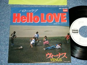 画像1: VENUS ヴィーナス　-  HELLO LOVE  / 1979 JAPAN ORIGINAL "White Label PROMO" Used  7"Single