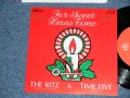 A)ザ・リッツ THE RITZ - ザ・スピリット・オブ・クリスマス : B) タイム・ファイブ TIME FIVE - ジングル・ベル  - FOR SWEET X'MAS TIME  (Ex++/MINT-)   / 1988 JAPAN ORIGINAL "PROMO ONLY"  Used  7" Single 