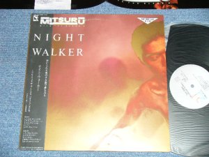 画像1: MITSURU - NIGHT WALKER ナイト・ウォーカー : Prod.by 土屋昌巳( Ex+/MINT-)   / 1986 JAPAN ORIGINAL "PROMO"  Used LP  with OBI 