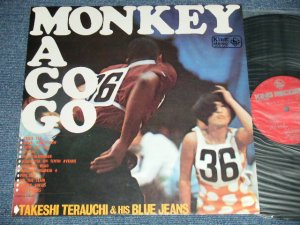 画像1: 寺内タケシ＆バニーズ TAKESHI TERAUCHI & HIS BLUE JEANS  - MONKEY A GO GO ( Ex+++/Ex+++ B-1:Ex+  )  / 1966  JAPAN ORIGINAL Used LP 