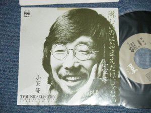 画像1:  小室　等 HITOSHI KOMURO - 淋しいのはおまえだけじゃない ( Ex++MINT- )  / 1983 JAPAN ORIGINAL "PROMO ONLY" Used 7"Single