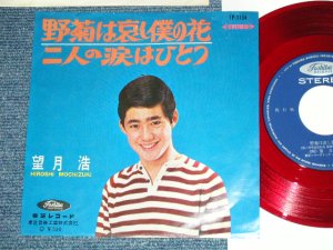 画像1: 望月　浩 HIROSHI MOCHIZUKI - 野菊は哀し僕の花 NOGIKU HA KANASHI BOKU NO HANA ( Ex+/MINT-)  / 1960's  JAPAN ORIGINAL "RED WAX Vinyl"  Used 7"  Single シングル