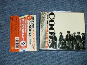 画像1: クールス  COOLS  - クールス・ヒストリー VOL.2  COOLS HISTORY Vol.2   (Ex+++/MINT) / 1991 JAPAN ORIGINAL "WITHOUT OUTER BOX Version" Used  2-CD'S with OBI 