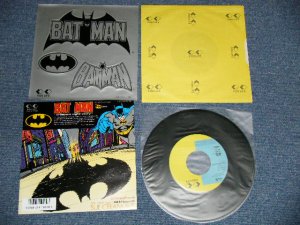 画像1: シュークリームシュ SUE CREAM SUE - BAT MAN (With STICKER SHEET)  ( MINT/MINT) / 1987 JAPAN ORIGINAL Used 7"  Single 