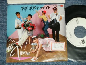 画像1: VENUS ヴィーナス　- 浮気・浮気（ブギウギ）トゥナイト：愛しのジェニー (Ex++/MINT- STOFC)  / 1983 JAPAN ORIGINAL "WHITE LABEL PROMO" Used  7"Single