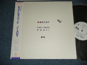 画像1: NOBODY ノーバディ - RESTLESS HEART ( MINT-/MINT)    / 1986 JAPAN ORIGINAL Used  LP with  OBI 