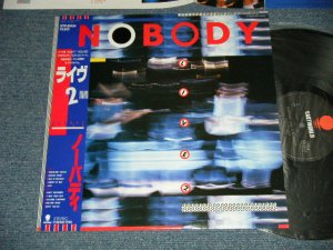 画像1: NOBODY ノーバディ - LIVE 2 ( MINT-/MINT-)    / 1987 JAPAN ORIGINAL Used  LP with  OBI 