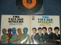 ヴィレッジ・シンガーズ THE VILLAGE SINGERS - 落葉とくちづけ　：しあわせ色の瞳 (Ex/Ex++ SPLIT) /   JAPAN ORIGINAL Used  7" 45 rpm Single シングル