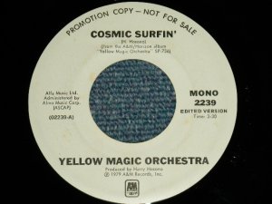 画像1: YMO YELLOW MAGIC ORCHESTRA  - COSMIC SURFIN' (MONO / STEREO) (Ex++)  / 1979 US AMERICA ORIGINAL Used 7" Single 
