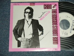 画像1: CHIBO & THE BAYSIDE STREET BAND チボ＆ベイサイド・ストリート・バンド  - A) 明日になれば I'M WISHING FOR TOMORROW 　B) あいつはペティ・ブルー PETTITE BOUR (Ex+/MINT- Tape on Top, Split)   / 1982 JAPAN ORIGINAL "WHITE LABEL PROMO"  Used  7" Single  シングル