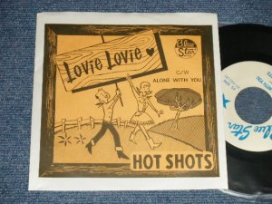画像1: ホット・ショッツ HOT SHOTS (with ROCKIN ENOCHY - A) Lovie Lovie  B) ALONE WITH YOU  ( MINT--/MINT-)  / JAPAN ORIGINAL "from INDIES" Used 7" Single