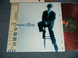 画像1: 伊藤銀次  GINJI ITO - NATURE BOY (MINT-/MINT-)  / 1987 Japan ORIGINAL  "RED WAX Vinyl" Used LP with Obi  オビ付