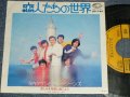 寺内タケシとブルージーンズ  TERRY TERAUCHI TAKESHI & The BLUE JEANS - A) 恋人たちの世界  B) 苦しみを何処に捨てよう A GOOD WOMAN'S LOVE (Ex/Ex++)  / 1972 JAPAN ORIGINAL Used  7" 45 rpm Single シングル