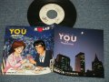 結城めぐみ MEGUMI YUKI -   A) 「美味しんぼ」~YOU  B) TWO OF US  (Ex+++/Ex+ Looks:Ex SWOFC, Clouded) /  1988 JAPAN ORIGINAL "PROMO" Used 7" Single