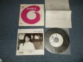 大石真理恵 MARIE - A)すみれ白書  B)秋海棠  with PROMO SHEET (MINT/MINT) / 1986 JAPAN ORIGINAL "WHITE LABEL PROMO" Used 7" 45 Single 