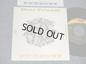 画像1: PERSONZ パーソンズ - A) ディア・フレンズ DEAR FRIENDS  B) BELIEVE  (MINT-/MINT-) / 1989 JAPAN ORIGINAL Used 7" 45 rpm Single 