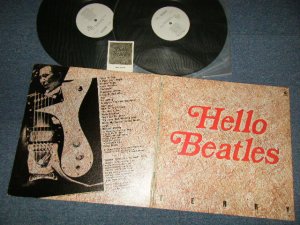画像1: 寺内タケシとブルージーンズ TAKESHI TERAUCHI & THE BLUEJEANS - ハロー・ビートルズ HELLO BEATLES (MINT-/MINT) / 1978 JAPAN ORIGINAL "WHITE LABEL PROMO" Used 2-LP