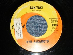 画像1: 坂本 九 SAKAMOTO KYU - 上を向いて歩こう SUKIYAKI : UE O MUITE ARUKOU (Ex+/Ex+ STOL) / 1962 US AMERICA ORIGINAL Used 7" Single シングル