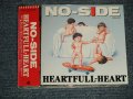 NO-SIDE ノー・サイド - HEARTFULL-HEART (MINT-/MINT) / 1988 JAPAN ORIGINAL 1st Press "¥3,200 Mark" Used CD with OBI
