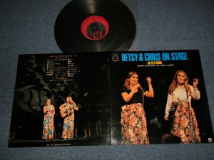 画像1: ベッツィ＆クリスBETSY & CHRIS - B＆Ｃサウンドのすべて ON STAGE : With PIN-UP (Ex+++/Ex+++) /1970 JAPAN ORIGINAL Used LP 