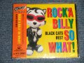 ブラック・キャッツ BLACK CATS - ROCK 'A BILLY SO WHAT! BEST  (SEALED) / 2005 JAPAN ORIGINAL "BRAND NEW SEALED"  CD with OBI 