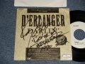D'ERLANGER - A)DARLIN'  ダーリン  B)an aphorodisiac (Ex++/Ex WOFC)  / 1990 JAPAN ORIGINAL "PROMO ONLY" "AUTOGRAPHED/SIGNED サイン入り" Used 7" Single 