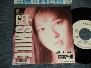 画像1: 森高千里 CHISATO MORITAKA - A) GET SMILR  B) GOOD-BYE SEASON  (Ex++/MINT- WOFC)  /1988 JAPAN ORIGINAL "WHITE LABEL PROMO" Used 7" Single 