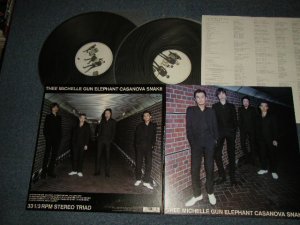 画像1:  ミッシェル・ガン・エレファント  THEE MICHELLE GUN ELEPHANT - CASANOVA SNAKE (Ex+++/MINT)  / 2000 JAPAN ORIGINAL Used 2LP