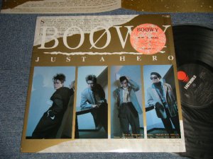 画像1: BOOWY ボウイ - JUST A HERO (MINT-/MINT) / 1986 JAPAN ORIGINAL Used LP With SEAL OBI 