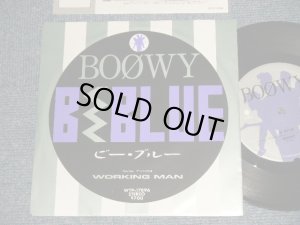 画像1: BOOWY -  A)ビー・ブルー BE BLUE  B)WORKING MAN (MINT-/MINT-) / 1986 JAPAN ORIGINAL Used 7" Single 