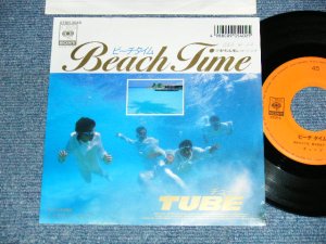 画像1: チューブ TUBE - A) Beach Time  B)哀愁のDown Under (Ex+/MINT- SWOFC)   / 1988 JAPAN ORIGINAL "PROMO" Used 7" Single 