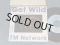TM ネットワーク TM NETWORK - A)GET WILD	B)Fighting  君のファイティング (Get Away) (Ex+/MINT-) /1987 JAPAN ORIGINAL Used 7" Single 