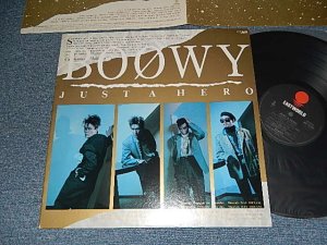 画像1: BOOWY ボウイ - JUST A HERO (MINT-/MINT) / 1986 JAPAN ORIGINAL Used LP With SEAL OBI 