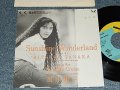 田中律子 RITSUKO TANAKA  - A) SUNSHINE WONDERLAND   B) STARING CRUISE  (Exll/MINT SWOFC) / 1990 JAPAN ORIGINAL "PROMO ONLY" Used 7" 45 Single 