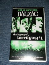 画像: バルザック BALZAC - THE LEGACY OF TERRIFYING #1  / 2002 JAPAN ORIGINAL  Used VIDEO 