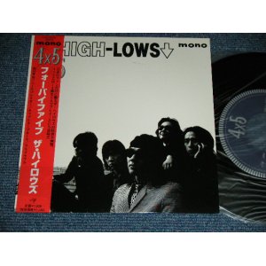 画像: ザ・ハイロウズ THE HIGH-LOWS （ブルーハーツ　THE BLUE HEARTS ）ー 4x5 フォーバイファイブ  (MINT-/MINT- ) / 1997 JAPAN ORIGINAL Used  7"33 rpm EP