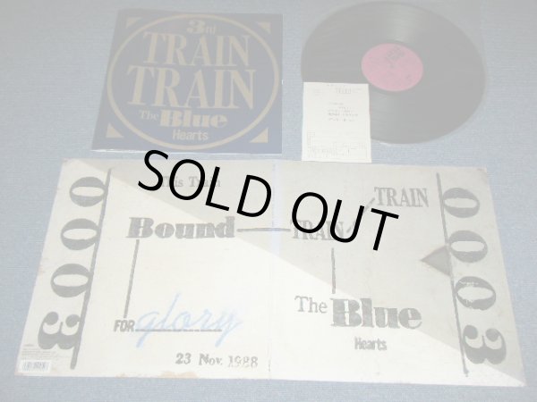 画像1: ブルー・ハーツ THE BLUE HEARTS  -  TRAIN TRAIN  ( With Booklet : Ex+++/Ex+ Looks:Ex- ) /  1988 JAPAN ORIGINAL  Used LP 