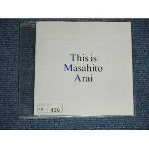 画像: 新井正人 MASAHITO ARAI - THIS IS MASAHITO ARAI  / 1989 JAPAN ORIGINAL PROMO ONLY Used CD