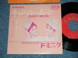 画像: ザ・ピーナッツ THE PEANUTS - キャンディー・ムーンCANDY MOON : ドミニク  DOMINIQUE  ( Ex+/Ex+)   / 1964 JAPAN ORIGINAL  Used 7"  Single シングル