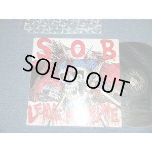 画像: S.O.B. - LEAVE ME ALONE(Ex+/Ex+++)  / 1986 JAPAN  Used  45 rpm LP 8 tracks 