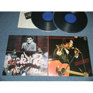 画像: ジョニー大倉 JOHNNY OHKURA -  ロックン・ロール・ドキュメント　’７７ ROCK 'N' ROLL DOCUMENT '77( Ex+++/MINT- )  / 1977 JAPAN ORIGINAL Used 2-LP's 