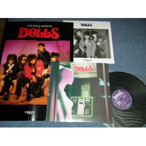 画像: DOLLS - IT'S ONLY BOOGIE : With POSTER   ( MINT-/MINT)  / 1988 JAPAN ORIGINAL Used 6Tracks Mini Album LP 