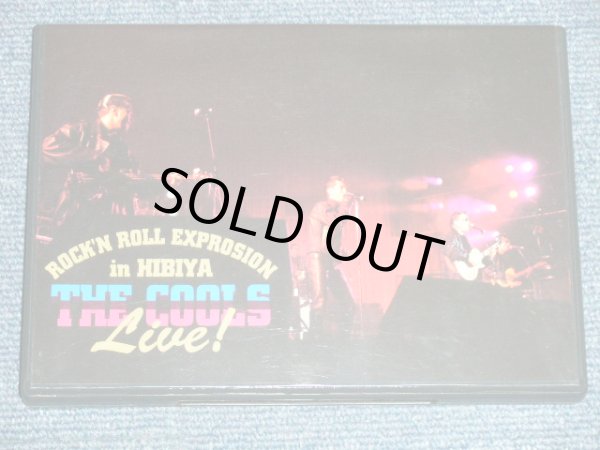 画像1: COOLS  - THE COOLS LIVE : ROCK 'N ROLL EXPROSION in HIBIYA 94.10.22. / 1995 JAPAN ORIGINAL Used DVD 