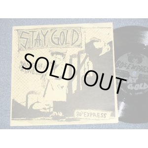 画像: ８０’ｓＥＸＰＲＥＳＳ 80'S EXPRESS - STAY GOLD  (Ex++＋/MINT-   JAPAN ORIGINAL "INDIES" Used 7"Single FLEXI DISC ソノシート