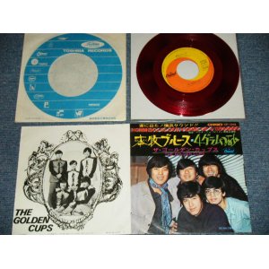 画像: ザ・ゴールデン・カップス THE GOLDEN CUPS -  本牧ブルース HONMOKU BLUES ( Ex+++/MINT-)  / 1960's JAPAN ORIGINAL "RED WAX Vinyl" Used   7" Single  